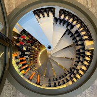 Custom Electric Hatch for Spiral Wine Cellars